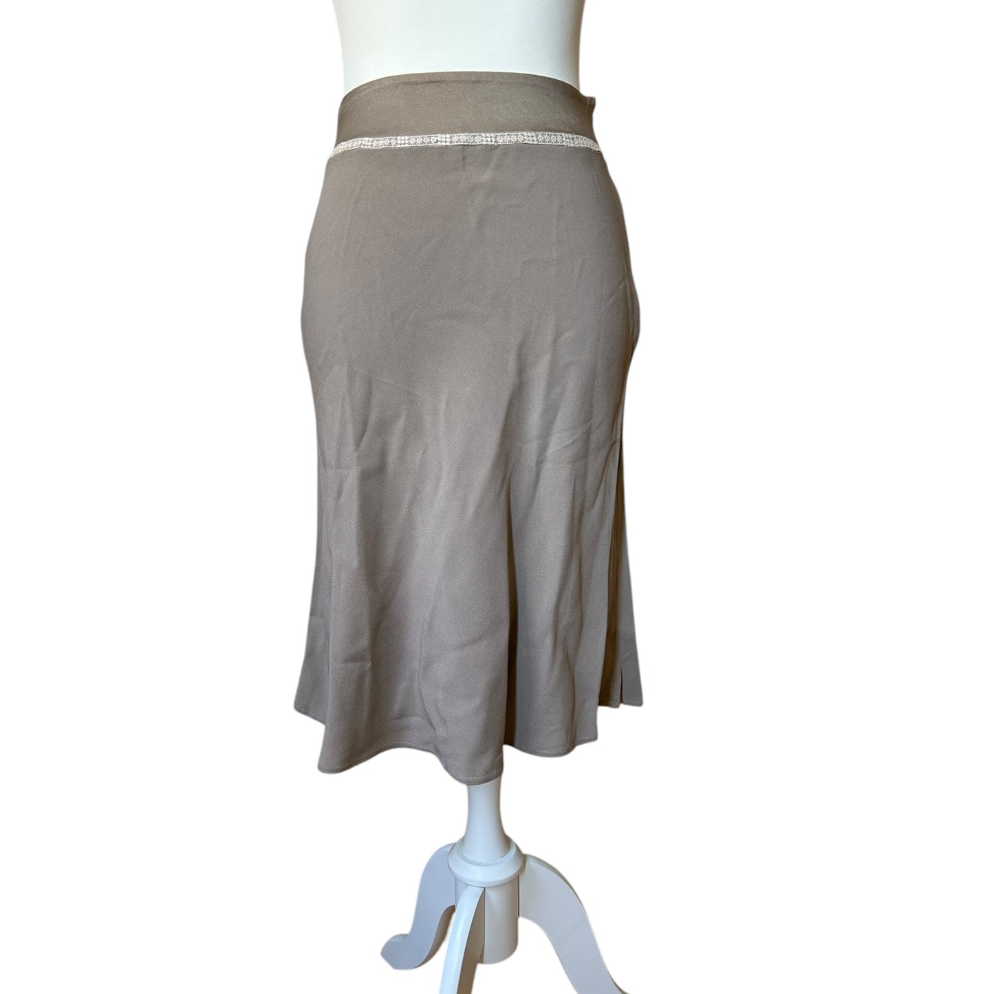 Vintage Blumarine midi lace detail skirt / S
