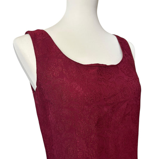 Vintage MaxMara Sportmax royal purple maxi dress / L