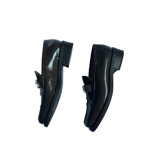 Vintage Gucci by Tom Ford brown leather loafer / 39