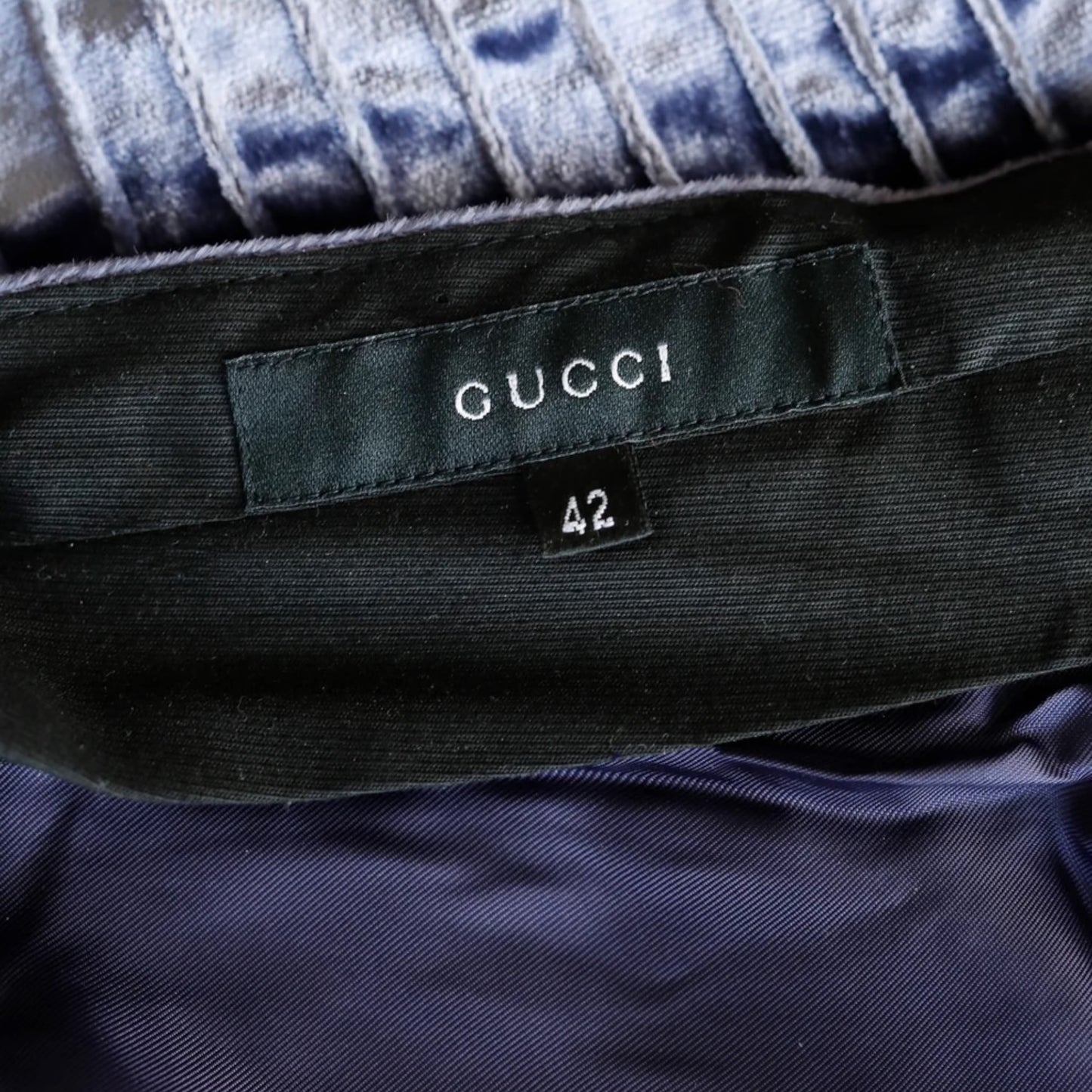 Vintage Gucci FW 1999 Runway Tom Ford
Purple Velvet Flared Pants