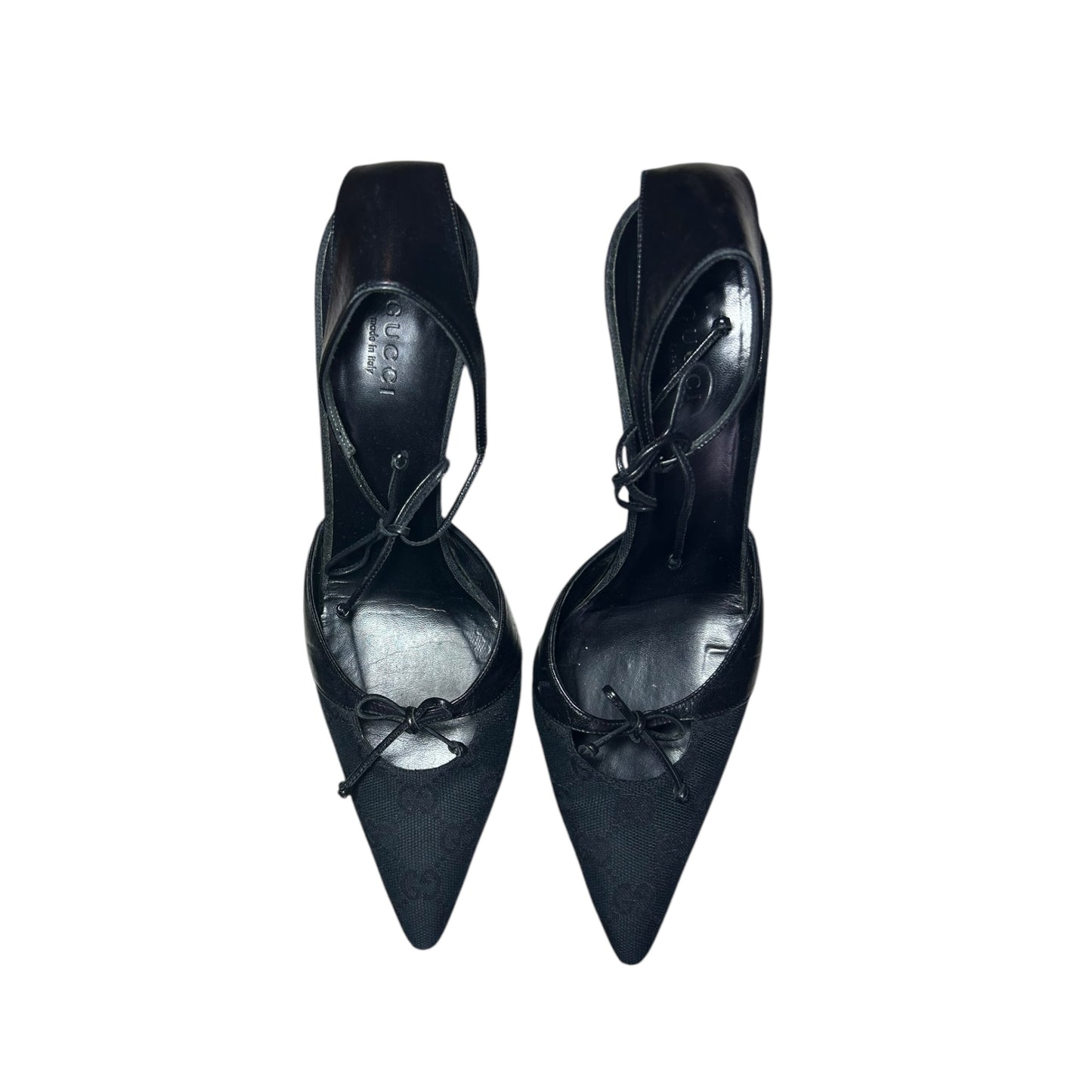 Vintage Gucci by Tom Ford monogram heels / IT38