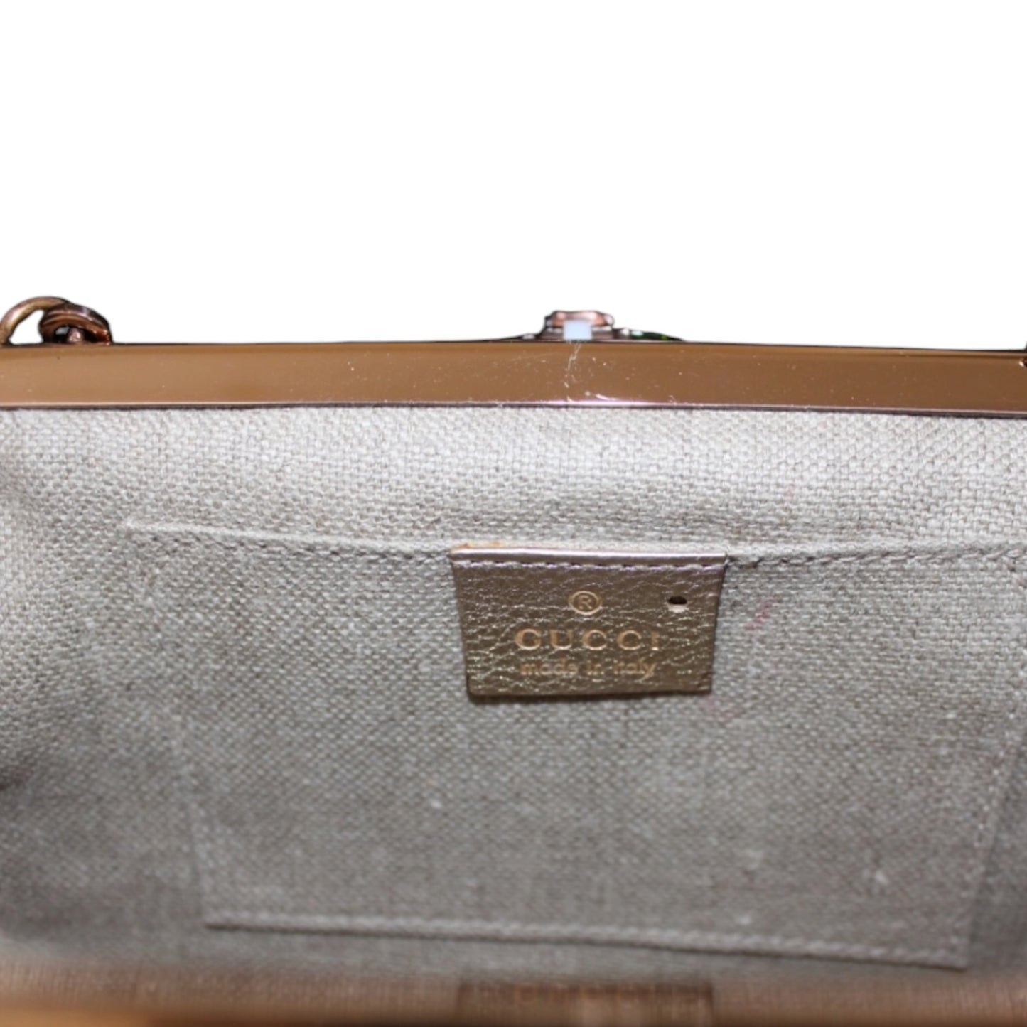 F/W 2004 Gucci by Tom Ford Crystal green Dragon bag