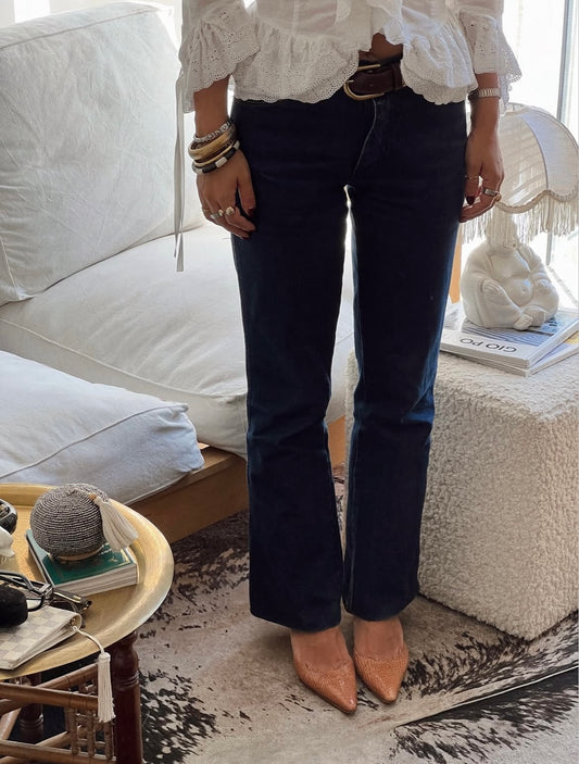 Vintage Manolo Blahnik python tan slingback heels / 39.5