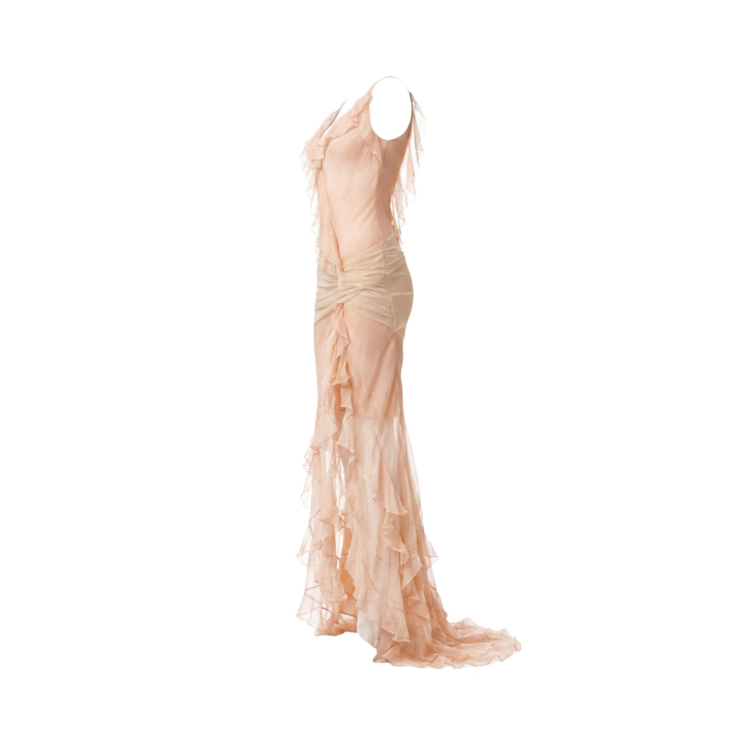 Vintage Christian Dior Evening Gown From the Spring/Summer 2004 Collection by John Galliano