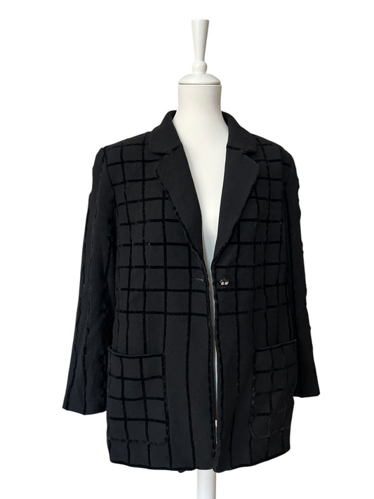 Vintage Louis Féraud one button wool blazer / IT44 /L