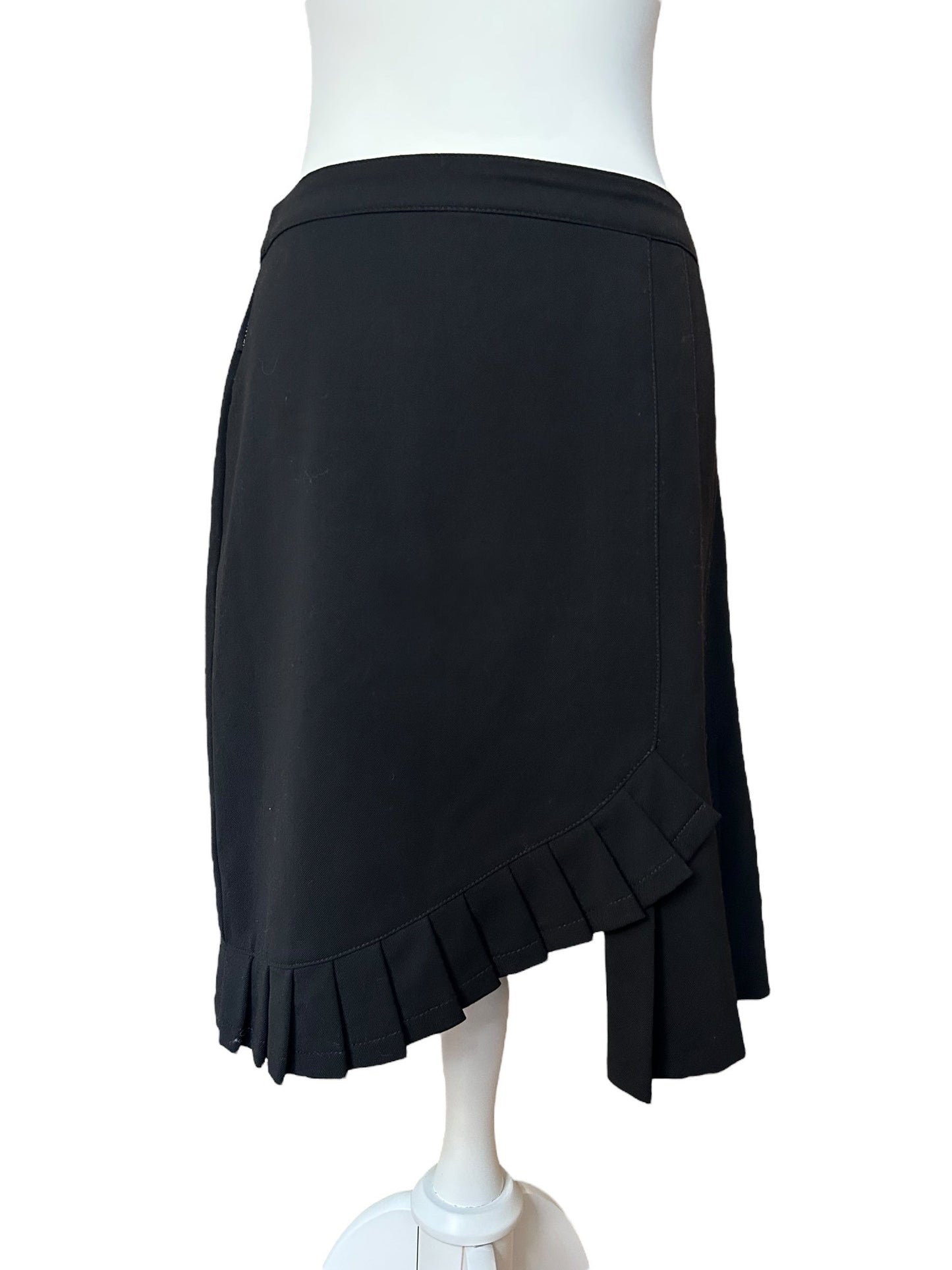 Moschino black asymmetrical skirt / IT42 / M