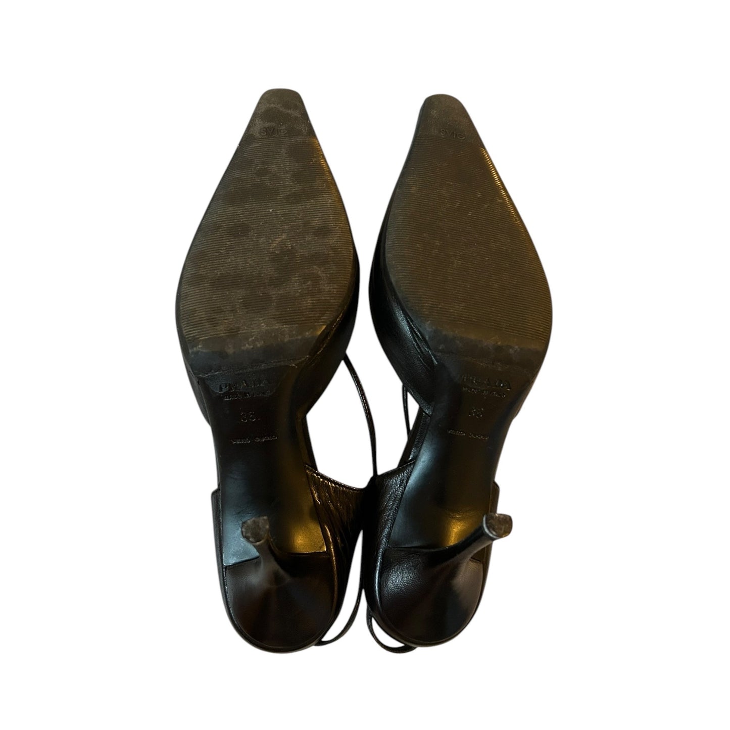 Vintage Prada slingback heels as seen on CBK / 36