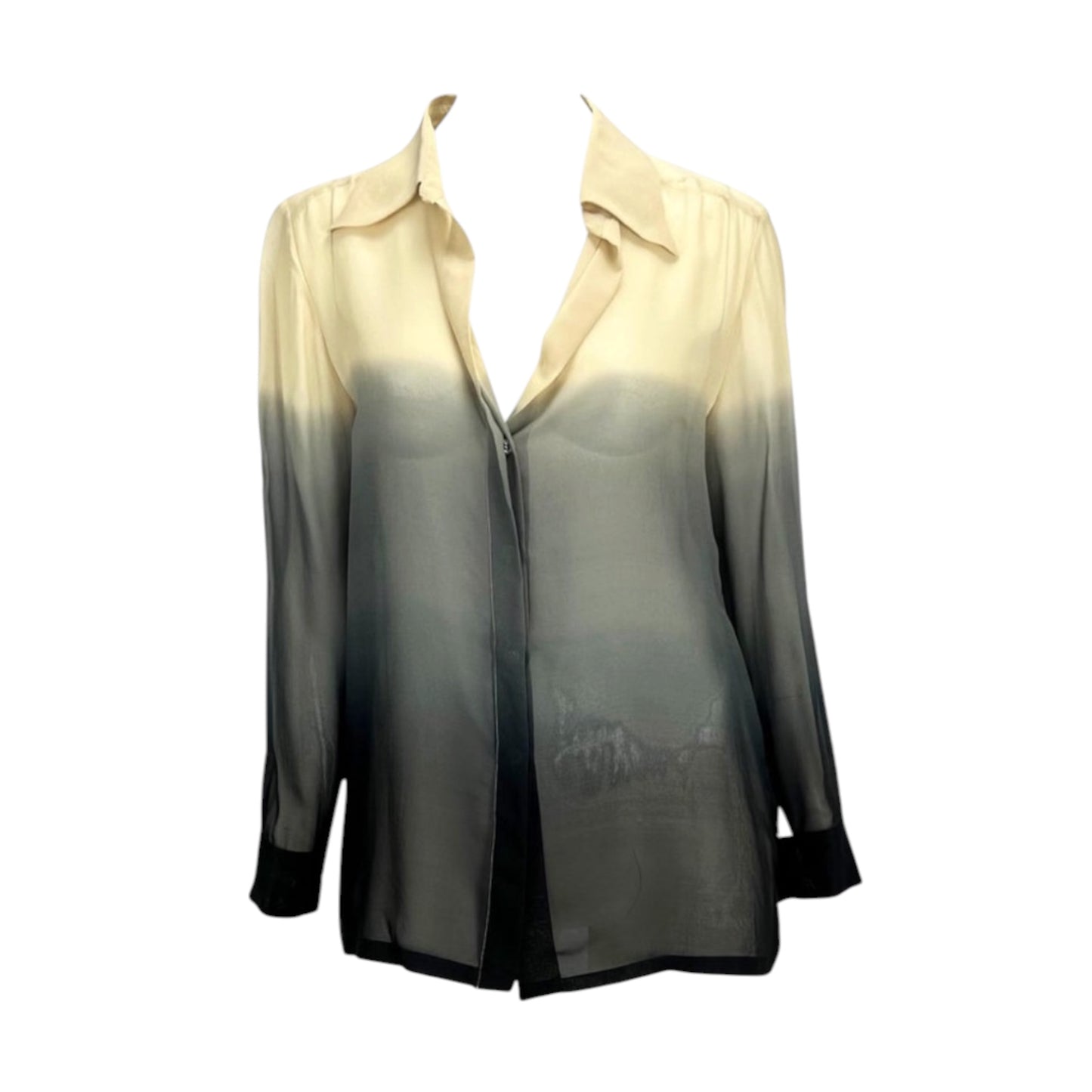 Vintage Gucci S/S 1998 Ombré Silk Ensemble