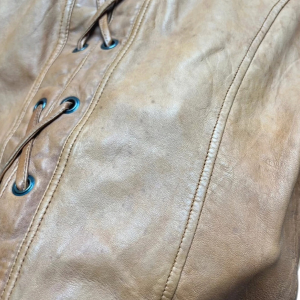 Vintage Just Cavalli Western Asymmetrical leather jacket
