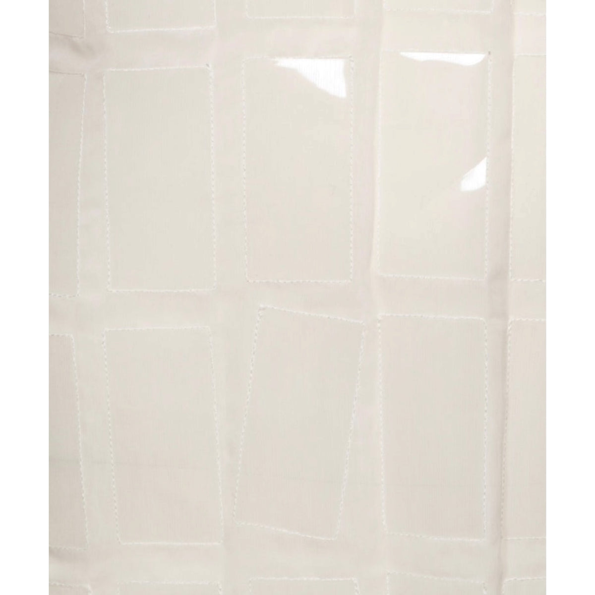 Prada by Miuccia PradaWhite Silk and Plastic TileShift Dress, fw 1998