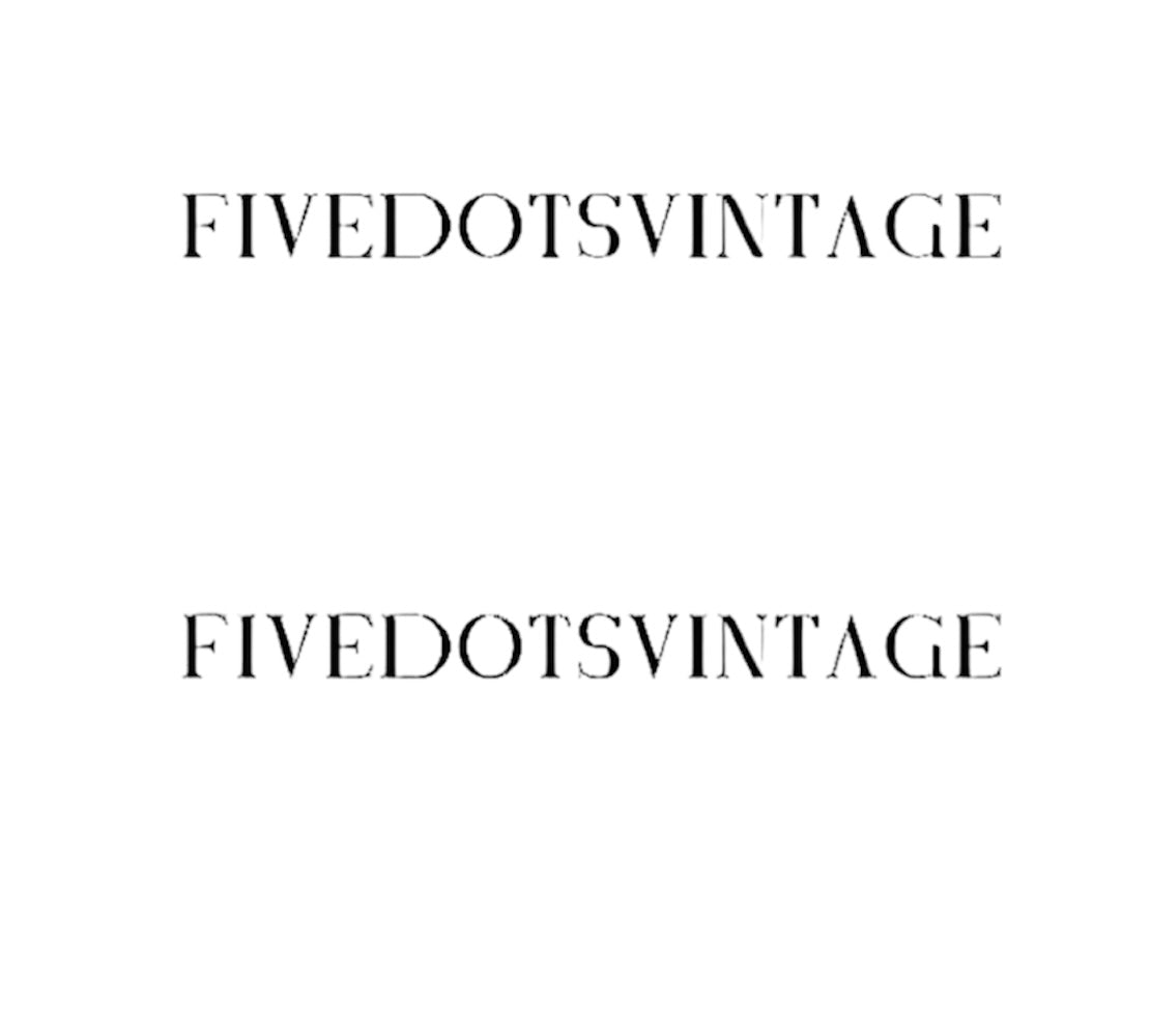 Five dots vintage shop gift card