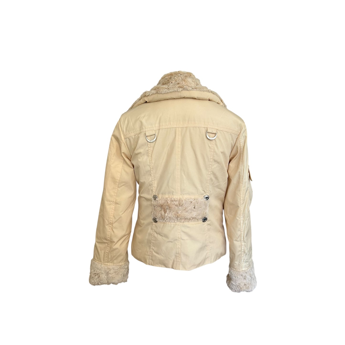 Vintage Dior butter fur winter jacket FW2002