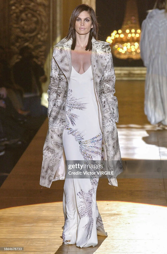 Vintage Roberto Cavalli Silk Evening Gown
﻿﻿From the Fall/Winter 2002 Collection by Roberto Cavalli