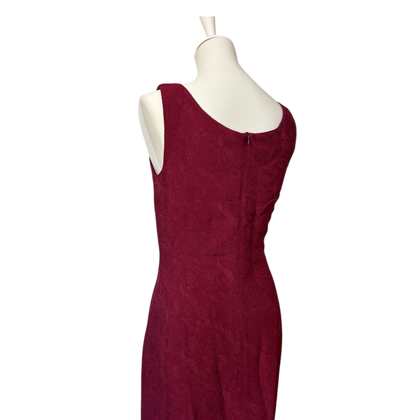 Vintage MaxMara Sportmax royal purple maxi dress / L