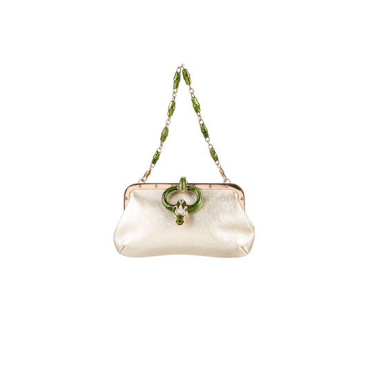 F/W 2004 Gucci by Tom Ford Crystal green Dragon bag