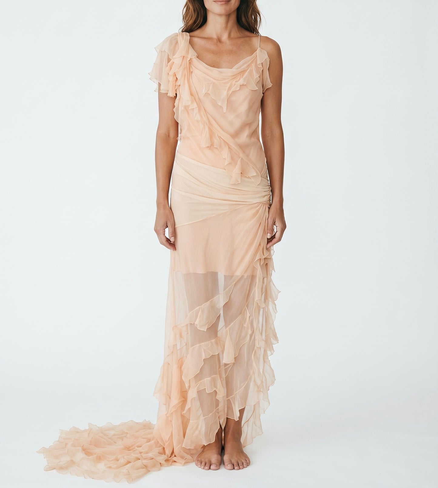 Vintage Christian Dior Evening Gown From the Spring/Summer 2004 Collection by John Galliano