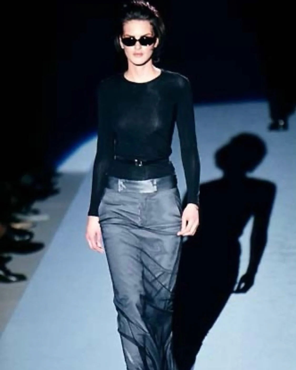 Vintage Gucci S/S 1998 Ombré Silk Ensemble