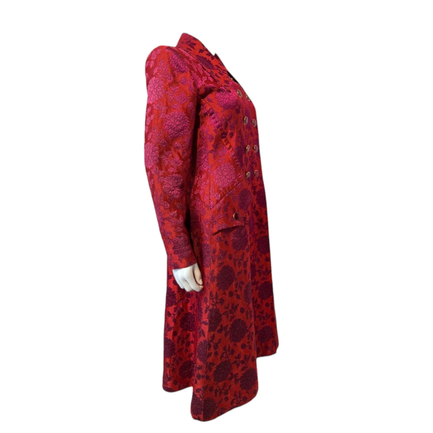 Documented Vintage Runway Yves Saint Laurent Rive Gauche
AW 1992/1993 Runway brocade coat