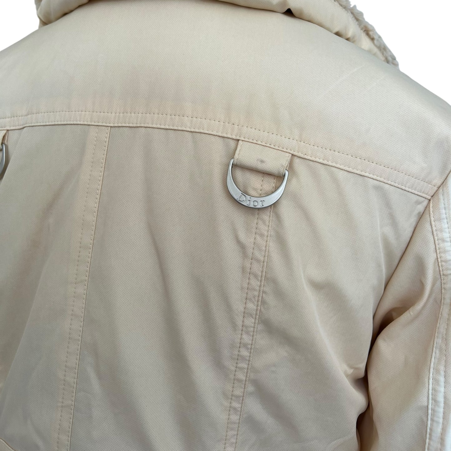 Vintage Dior butter fur winter jacket FW2002