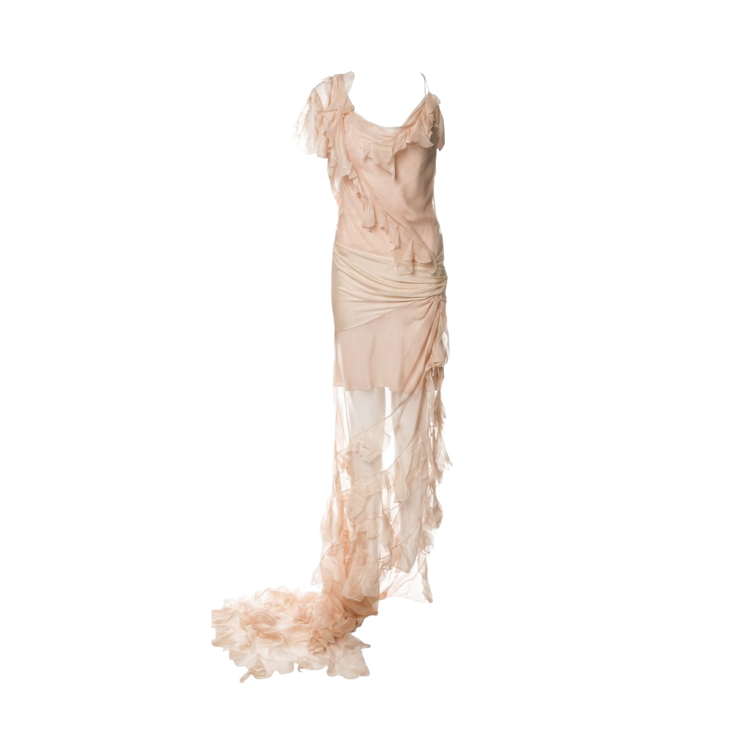 Vintage Christian Dior Evening Gown From the Spring/Summer 2004 Collection by John Galliano
