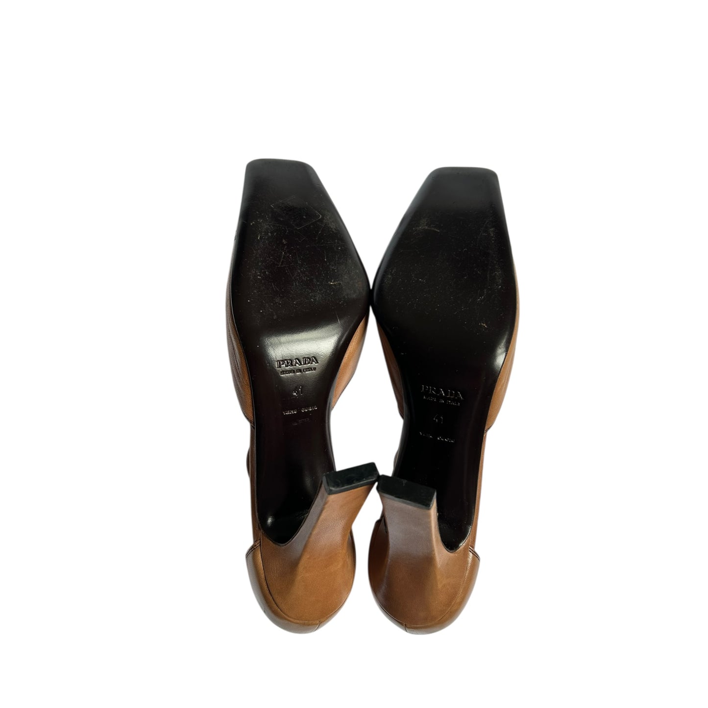 Vintage Prada 2000s floral mauve Mary Jane’s / 41