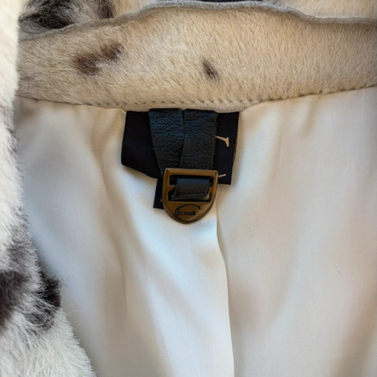 Vintage Roberto Cavalli pony hair AW01 coat