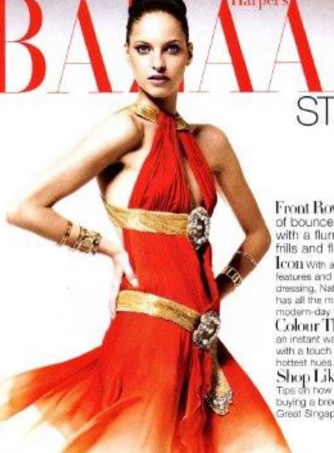 RENAL ONLY Vintage Roberto Cavalli SS 2006 Silk Runway Dress – Gemma Ward – Rare 2000s Designer Gown