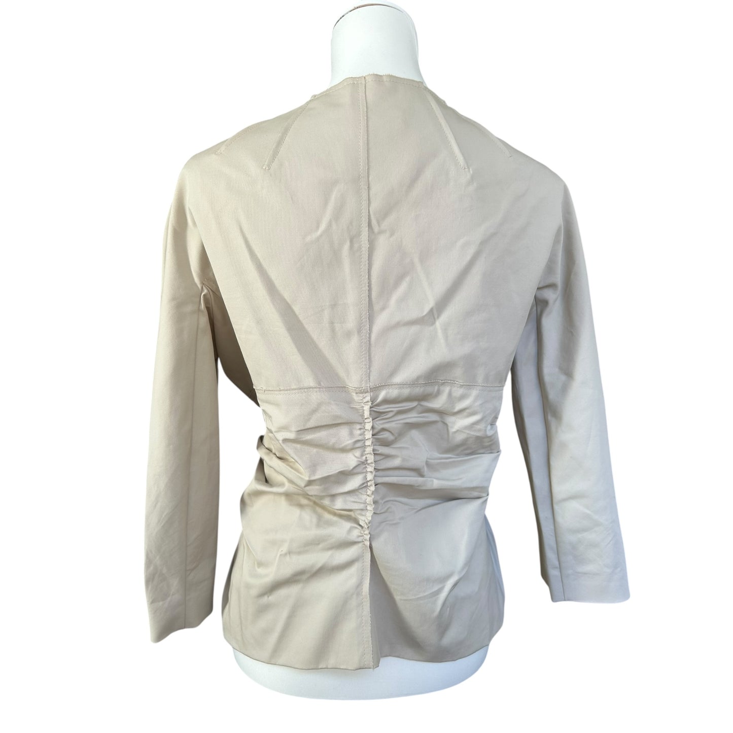 Vintage Prada cream skirt suit set