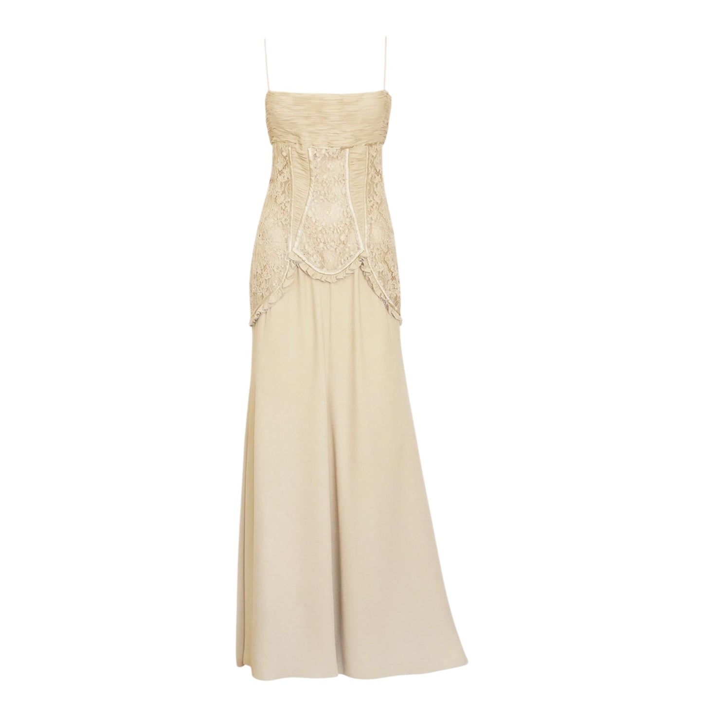 Rare vintage Valentino Spring/Summer 2002 runway gown, as worn by Fernanda Tavares