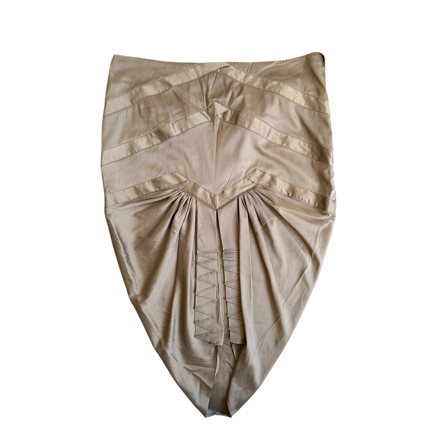 Gucci by Tom Ford silk runway FW2005 skirt NWT