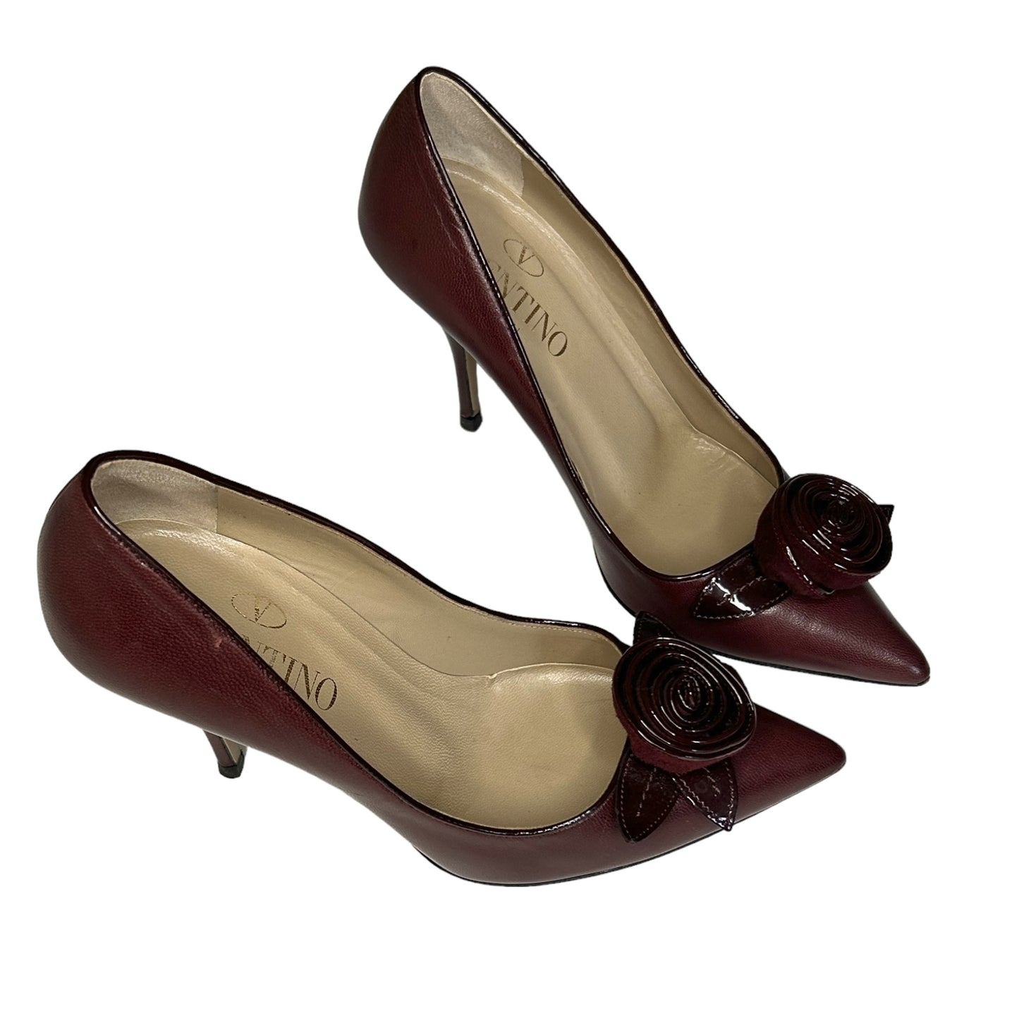 Vintage Valentino rose heels