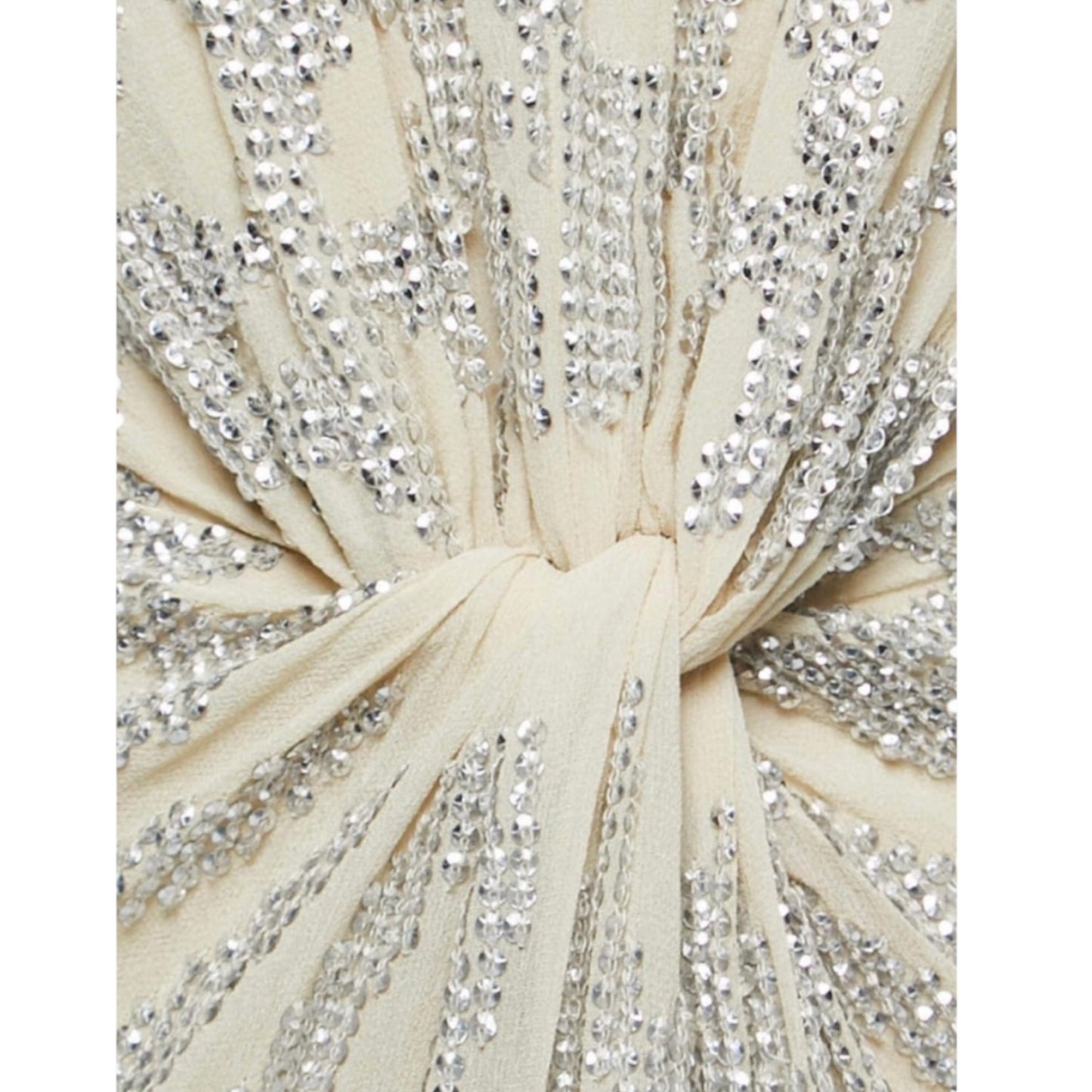 Vintage Roberto Cavalli SS 2006 Silk Plunging
Nekcline Keyhole
Embellished Dress