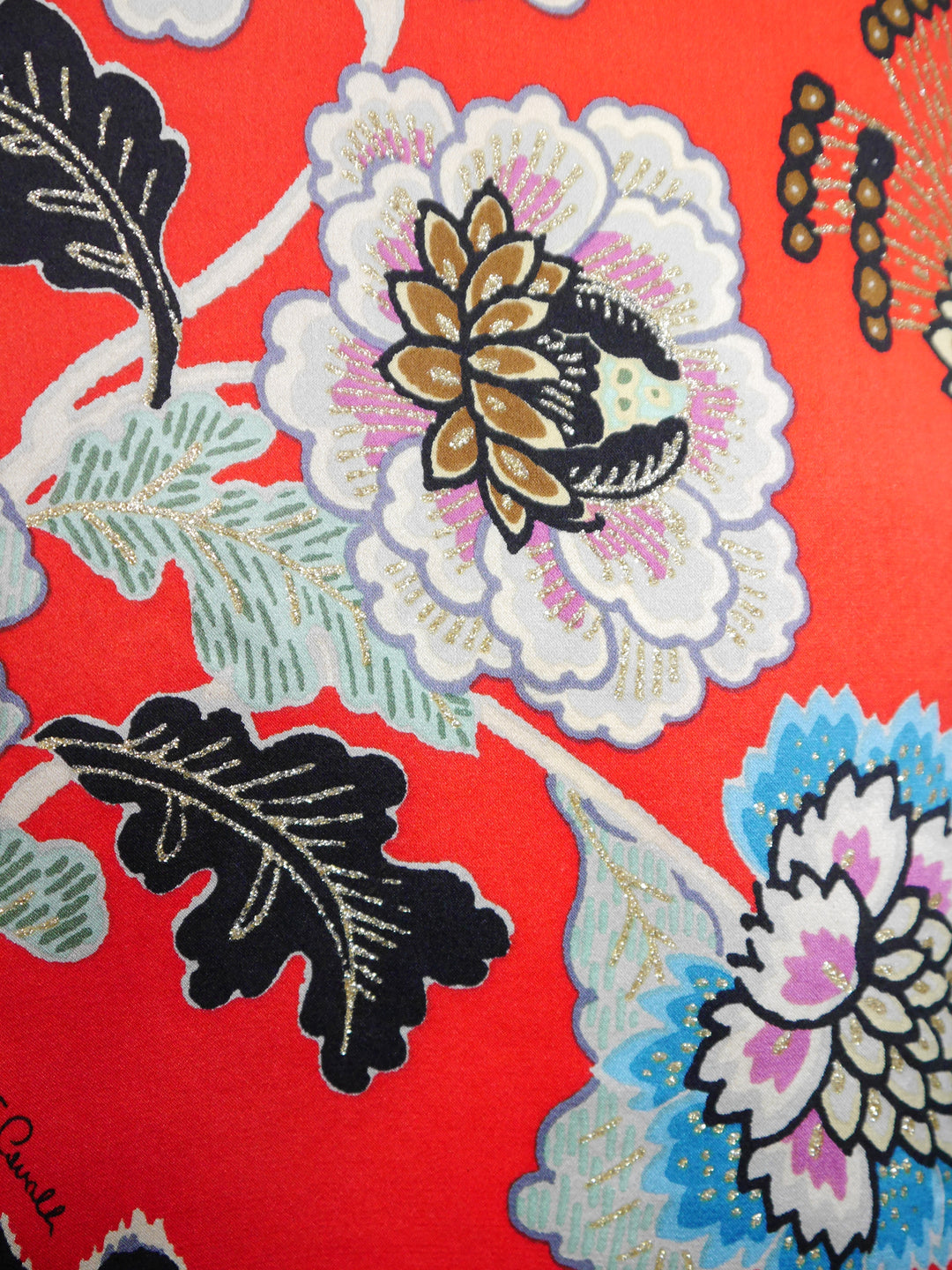 Roberto Cavalli S/S 2003
Red Chinoiserie Silk
Cheongsam Dress