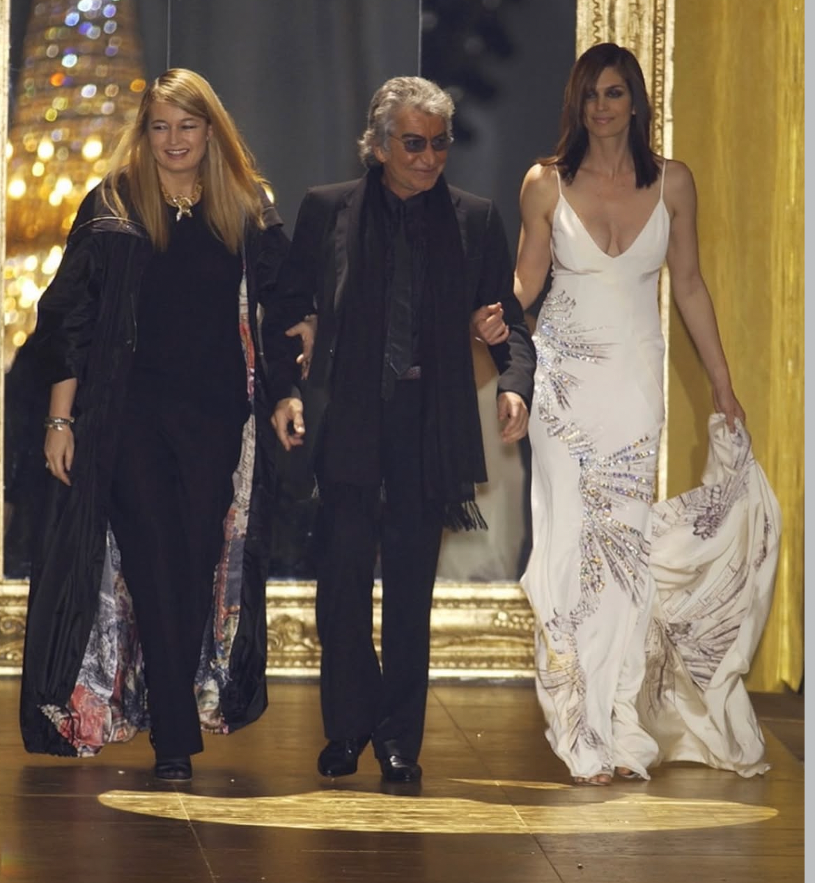 Vintage Roberto Cavalli Silk Evening Gown
﻿﻿From the Fall/Winter 2002 Collection by Roberto Cavalli