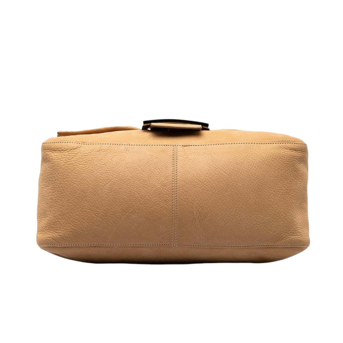 Vintage Tan Fendi Large Nubuck Mamma Forever Shoulder Bag Camel