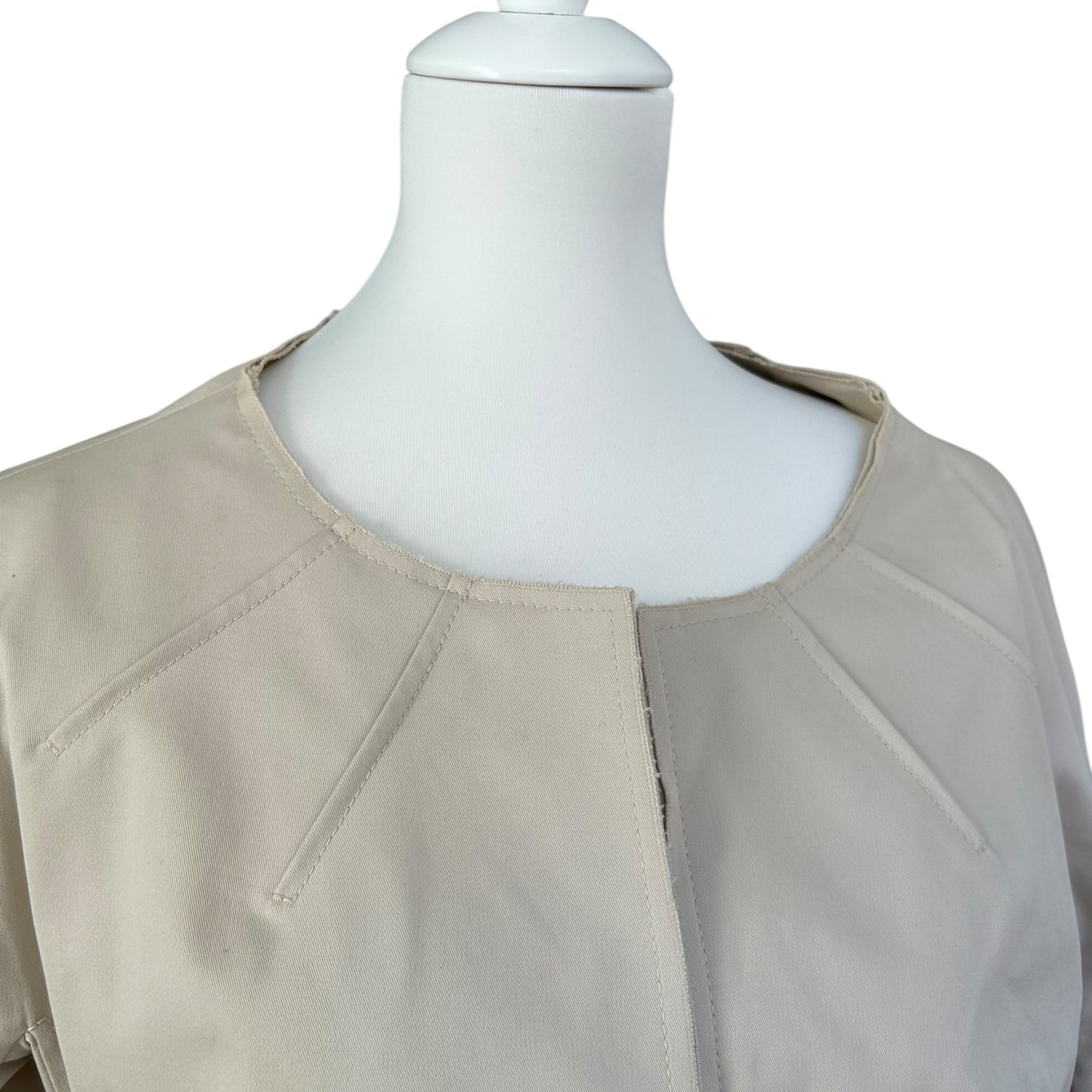 Vintage Prada cream skirt suit set