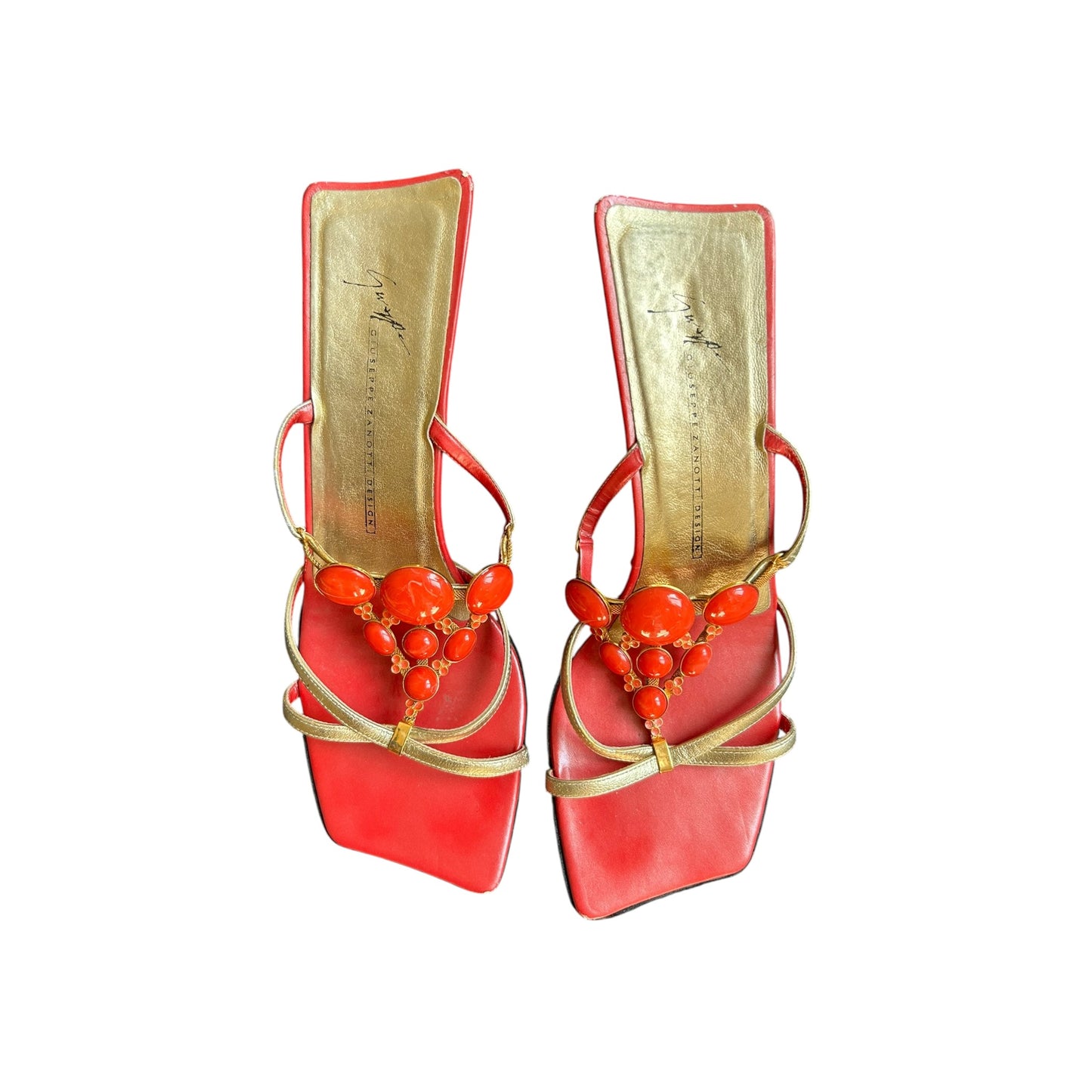 Vintage Vicini by Zanotti fuchsia mules / 39
