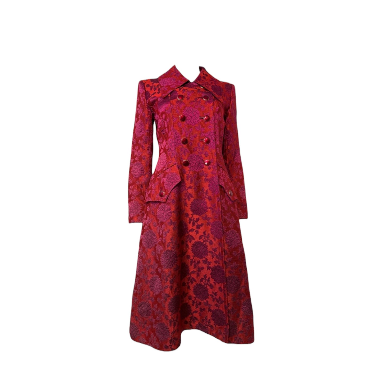 Documented Vintage Runway Yves Saint Laurent Rive Gauche
AW 1992/1993 Runway brocade coat