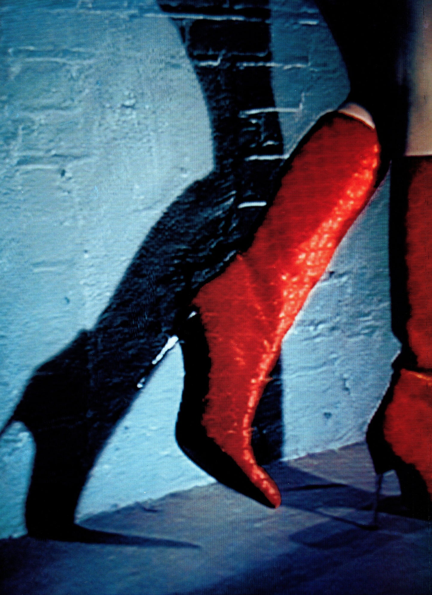 Gucci FW1997 By Tom Ford Red Velvet ‘GG’ Monogram Boots / 37