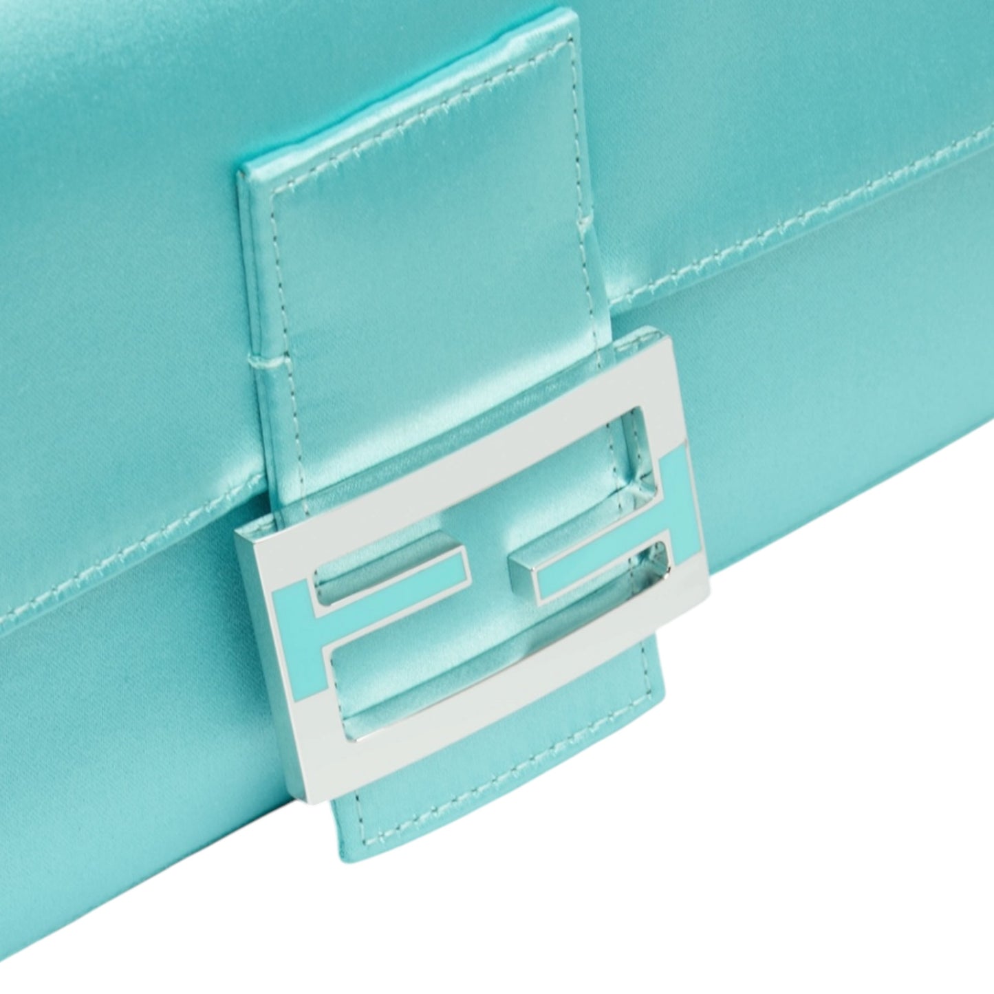 Silk bag by Tiffany & Co. and Fendi limited edition baguette