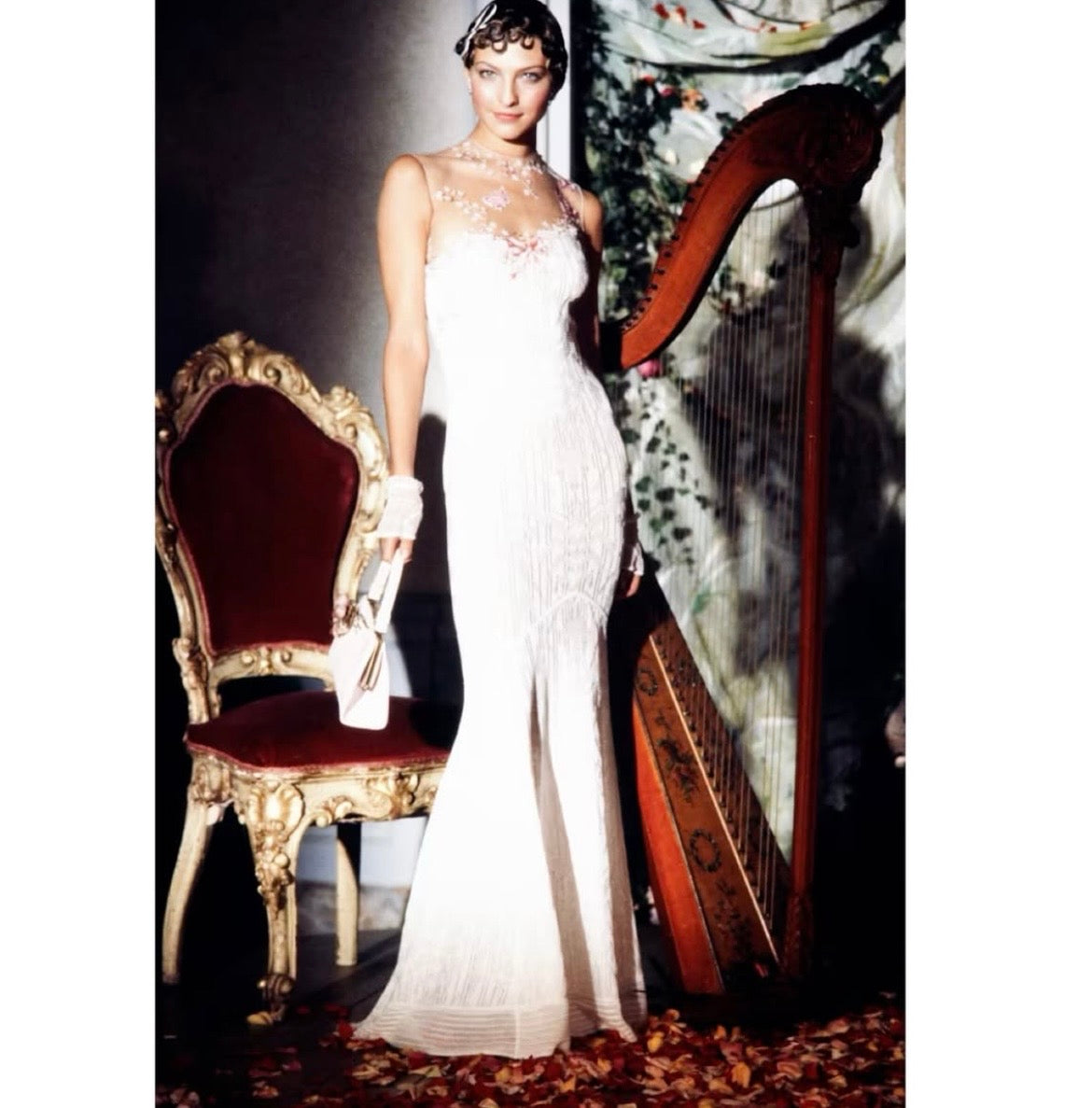 John Galliano 'Haute Bohemia' Evening Gown Vintage From the Spring/Summer 1998 Collection by John Galliano