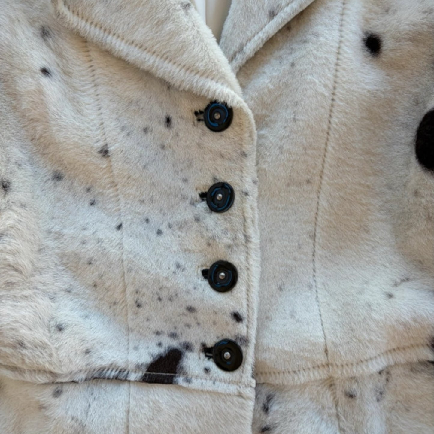 Vintage Roberto Cavalli pony hair AW01 coat