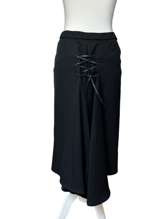 Vintage asymmetrical MaxMara maxi skirt / S