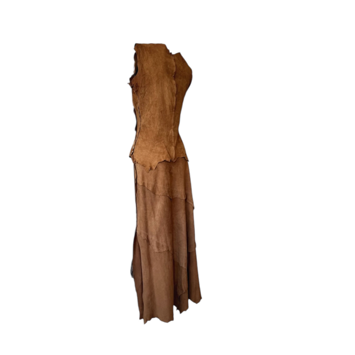 Dolce & Gabbana SS 2001 Suede Ensemble