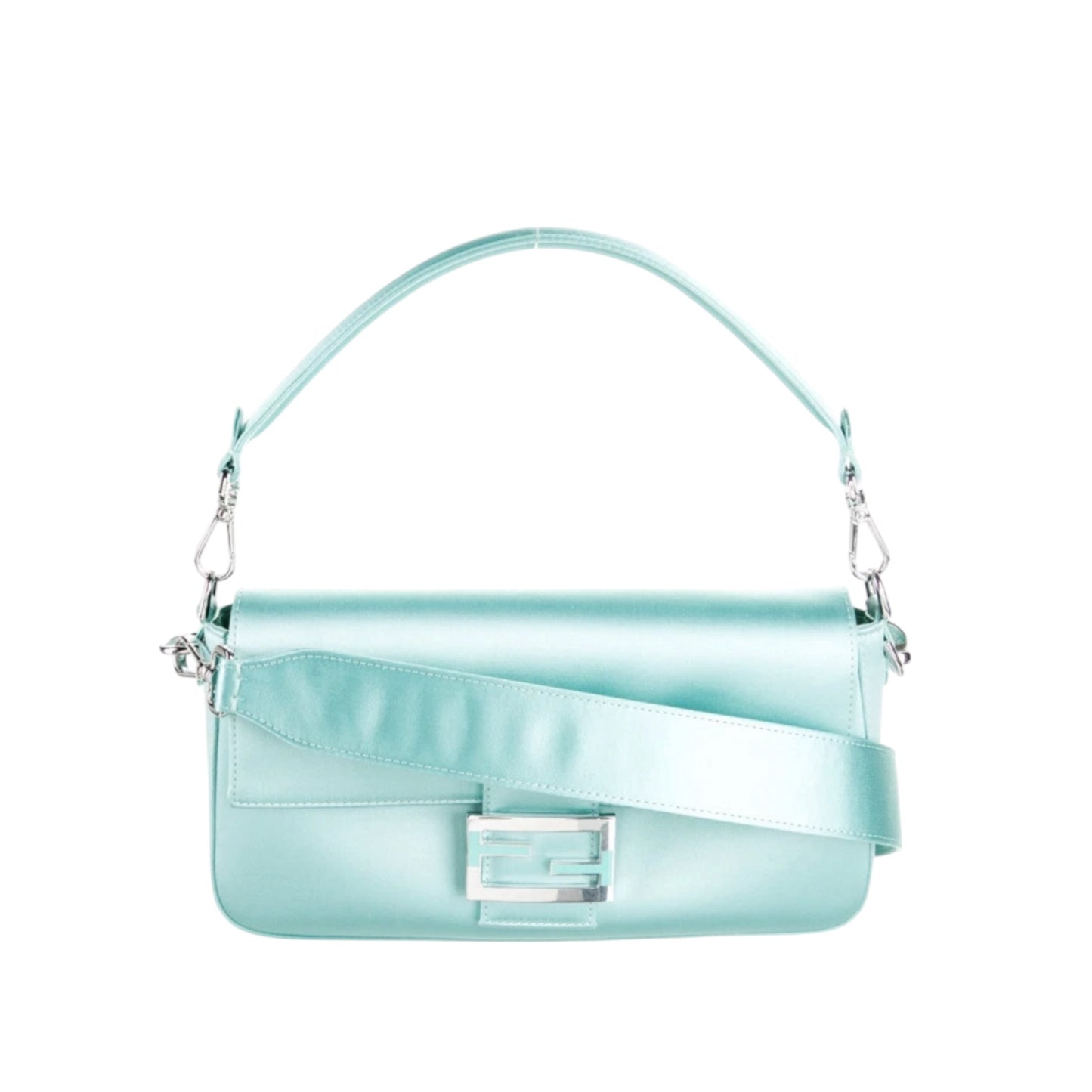 Silk bag by Tiffany & Co. and Fendi limited edition baguette