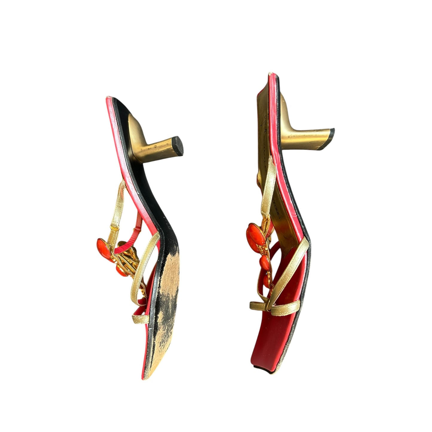 Vintage Vicini by Zanotti fuchsia mules / 39