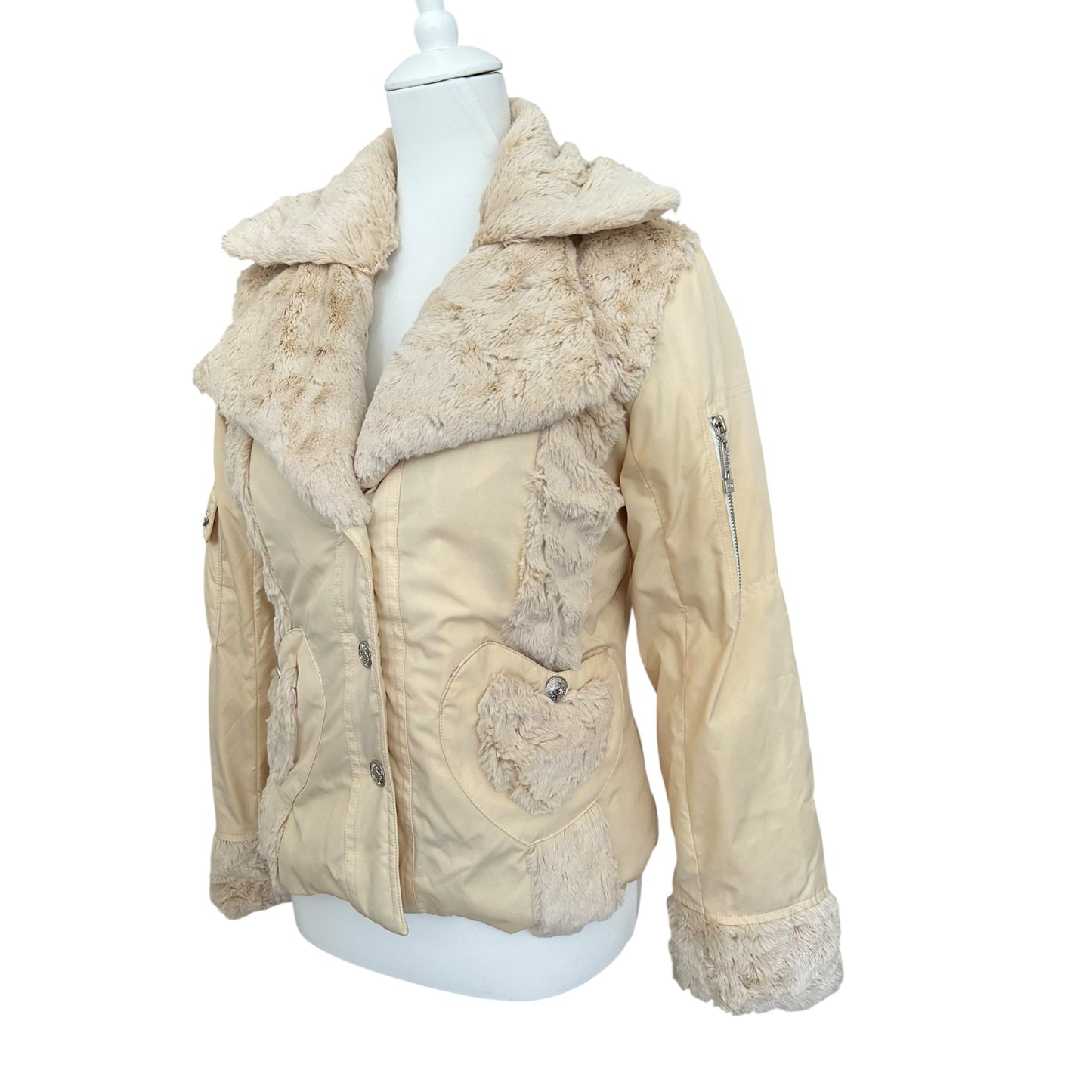 Vintage Dior butter fur winter jacket FW2002