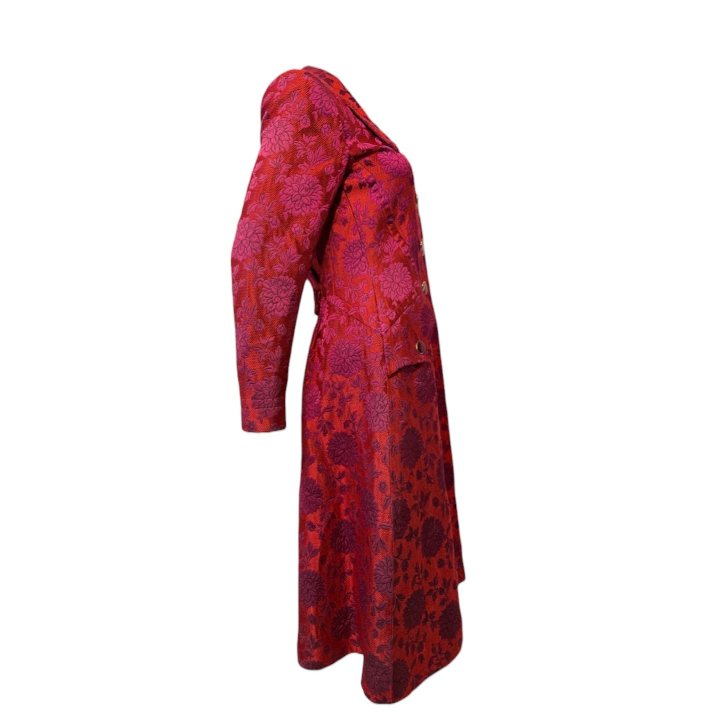 Documented Vintage Runway Yves Saint Laurent Rive Gauche
AW 1992/1993 Runway brocade coat
