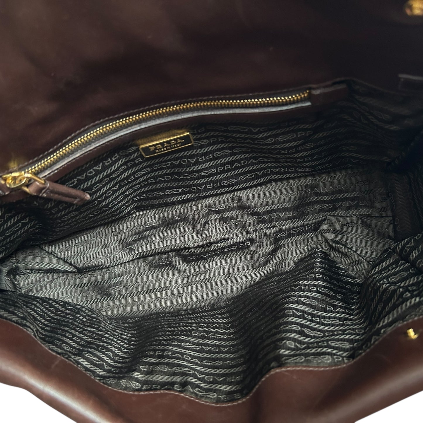 Vintage rare Prada animal print pony hair Giraffe-Print Cavallino Shoulder Bag