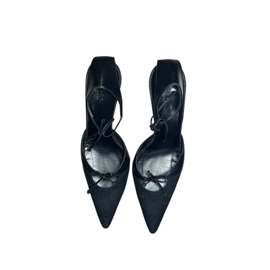 Vintage Gucci by Tom Ford monogram heels / IT38